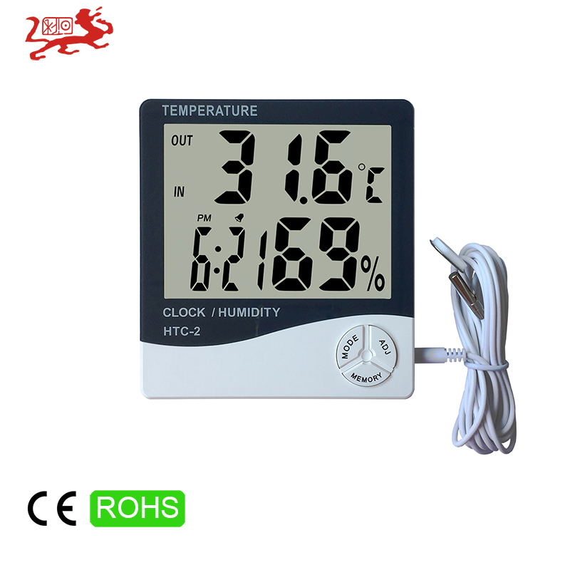 Htc-2 Digital Indoor/Outdoor Thermo-Hygrometer Temperature